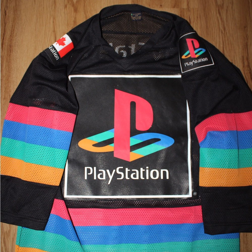 vintage 1999 playstation hockey jersey 🏒